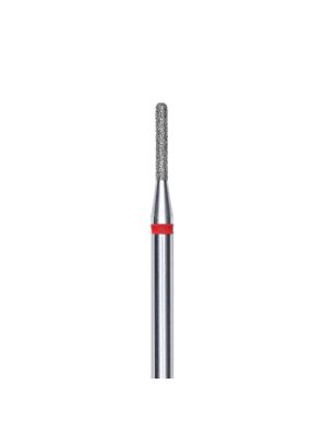 Staleks Pro Diamantfrees Bitje Rounded Cylinder Rood Fijn 1.4mm/8mm