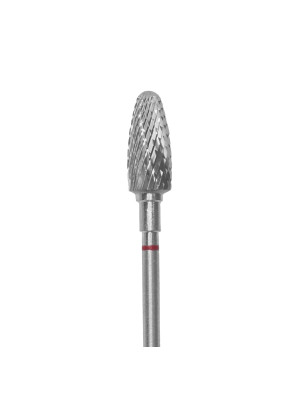 Staleks Pro Carbide Bitje Corn Rood Fijn 6mm/14mm