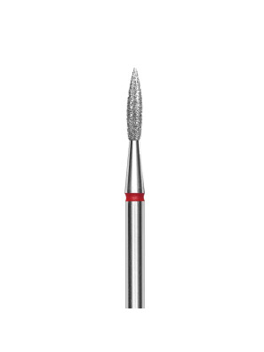 Staleks Pro Diamantfrees Bitje Flame Rood Fijn 2.3mm/8mm