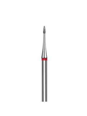 Staleks Pro Diamantfrees Bitje Mini Flame Rood Fijn 1.0mm/3mm