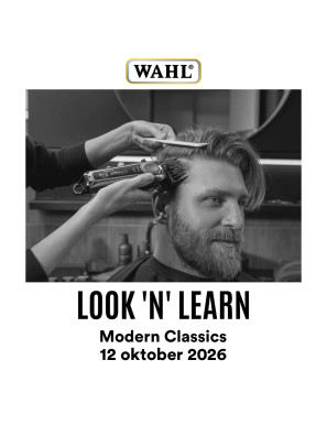 Voorkappers Education - Wahl Look & Learn Modern Classics 12 oktober 2026