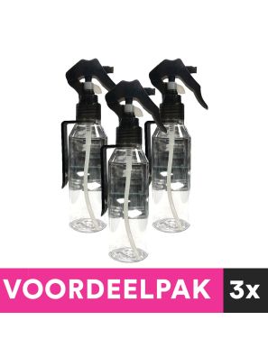 Pulvérisateur d'eau 3 pièces avec crochet Transparent Advantage Pack