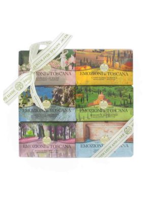 Coffret cadeau Nesti Dante Emozioni Savon 6x150gr.