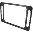 Miroir Noir Simple (Rectangle avec 2 poignées)