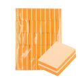 VoorNails Polishing Block Buffer Mini Orange 100/180 Grit 50pcs.