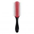 Brosse Denman D4 Rouge-Blanc 9 rangs