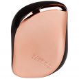 Brosse à cheveux compacte Tangle Teezer Rose Gold Black