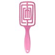 Borstel Paddel Brush Roze met Nylon Pennen