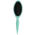 Curly Hair Brush Styling Green Oval