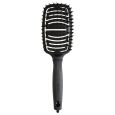 Olivia Garden Borstel Expert Care Flex Combo Zwart