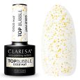 Claresa Top Coat Bubble Gold Mat No Wipe 5ml