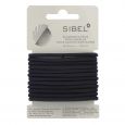 Sibel Elastiekjes Zwart Groot 12st.
