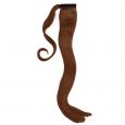 Hair Angels Clip-In Ponytail Extension Straight Teddy Brown