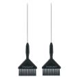 Framar Big Daddy Pintail Brush Set 2st. Black