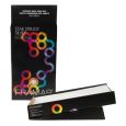 Framar 5x12 Pre-Cut Foil Embossed Medium Star Struck Silver 500 Sheets