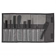 Jaguar A-Line Comb Set Black 9 pcs.