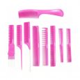 Jaguar A-Line Comb Set Pink 9 st. A599-5