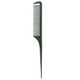 Curve-O Loves Color Steel Tail Comb Super Fine Donkergroen