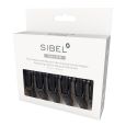 Sibel Gator Verdeelclips Haaienbek 9cm 6st. Zwart