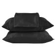 Beauty Pillow Dekbedovertrek Set Black - 200x200/220cm