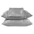 Beauty Pillow Dekbedovertrek Set Silver - 200x200/220cm