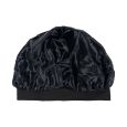 Beauty Pillow Luxury Silk Bonnet Black