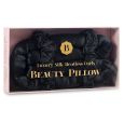 Beauty Pillow Luxury Silk Heatless Curls Black