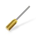 Promed Carbide Titanium Bitje Cilinder Kort Goud 6mm/11mm