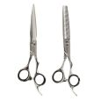 Kessaku Hairdressing Scissors Japanese Steel Set 404 6.0 + 405 6.0 Effileer