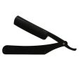 Barber Razor Snijmes Carbon Steel Zwart