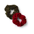 Schwarzkopf Velvet Scrunchie Set 2st.
