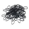 Solida Mini Elastiekjes Zwart 100st.