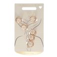 Solida Twist Clips Pearl Flower Gold 6pcs.