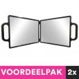 2 pièces Miroir noir Double Advantage Pack
