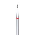 Staleks Pro Diamantfrees Bitje Rounded Bud Rood Fijn 1.2/3mm