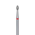 Staleks Pro Diamantfrees Bitje Pointed Bud Rood Fijn 2.5mm/4.5mm