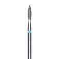 Staleks Pro Diamantfrees Bitje Pointed Flame Blauw Medium 2.1mm/8mm