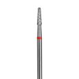 Staleks Pro Carbide Bit Cone Red Fine 2.3mm/8mm