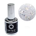 Urban Nails Glitter Matte Top Gel 02 Orange 15ml