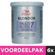 6 Stuks Wella Blondor Blondeerpoeder 800gr. Voordeelpakket