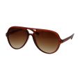 Spectrum Zonnebril Vintage Piloot Gradient Bruin Dames