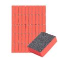 VoorNails Polijstblok Buffer Mini Antraciet Rood 100/180 Grit 50st.