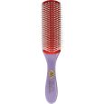 Borstel Styling Wit/Rood Lilac 9 Rijen