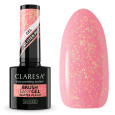 Claresa Brush Easy Gel Glitter Peach 5ml