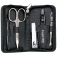 Erbe Solingen 5-delige Manicure Etui Zwart (ERBE9020)