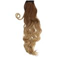 Hair Angels Extension queue de cheval à clips Wavy Rapunzel Ombré