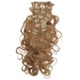 Hair Angels Extensions à Clipper Set Complet 10 Rows Wavy Dirty Blonde