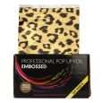 Folie Aluminium Voorgesneden Panter Chique Embossed 13x27cm 15MU 500st.