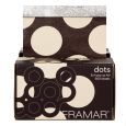 Framar Big Cream Dots on Dark Brown Pop Up Folie 500 Sheets
