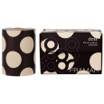 Framar Big Cream Dots on Dark Brown Embossed Folie Rol 320FT